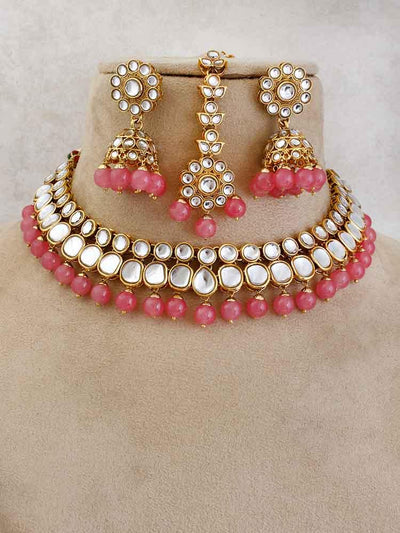 Coral Rohini Jewellery set - Bling Bag