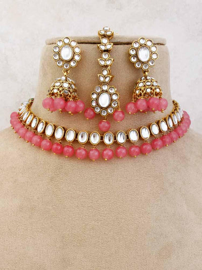 Coral Rushika Jewellery set - Bling Bag