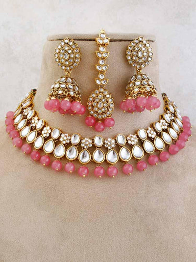 Coral Sharvi Jewellery set - Bling Bag