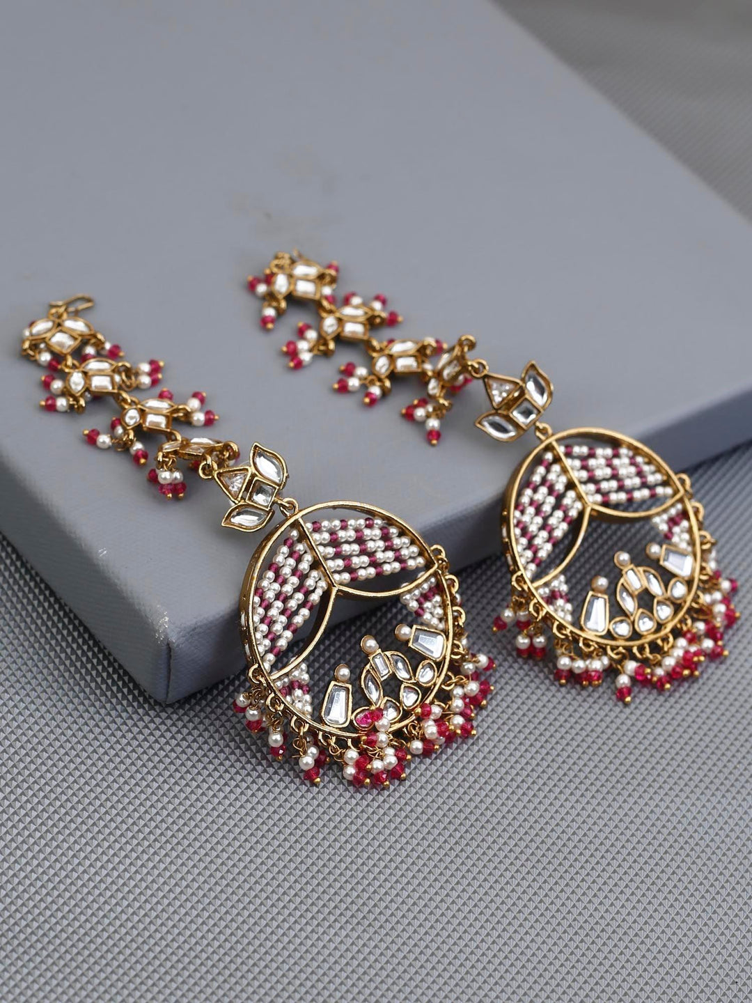 earrings - Bling Bag Ruby Sophia Designer Earrings