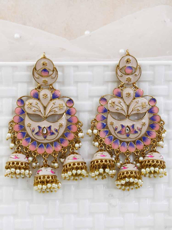 Crepe Berry jhumkis - Bling Bag