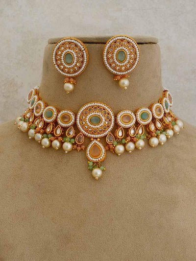 Crepe Shobha Jewellery Set - Bling Bag