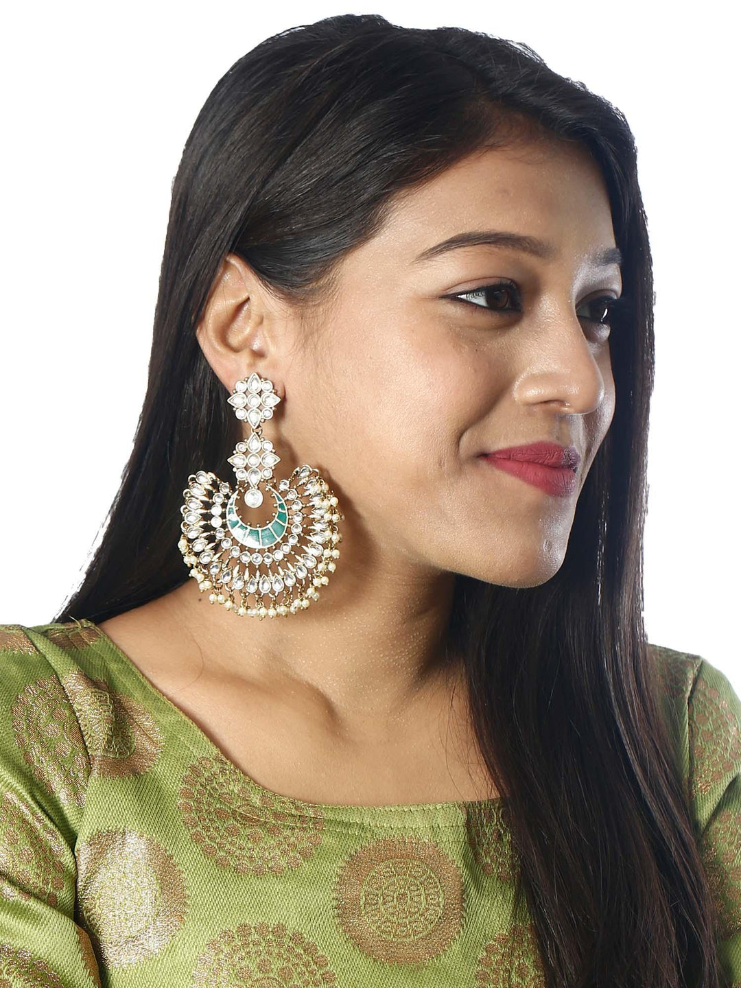 earrings - Bling Bag Rama Chakra Designer Earrings