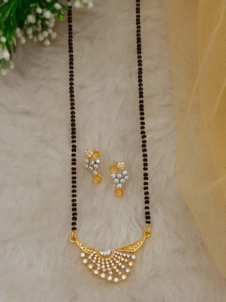 Darshna Pendant Mangalsutra Set - Bling Bag