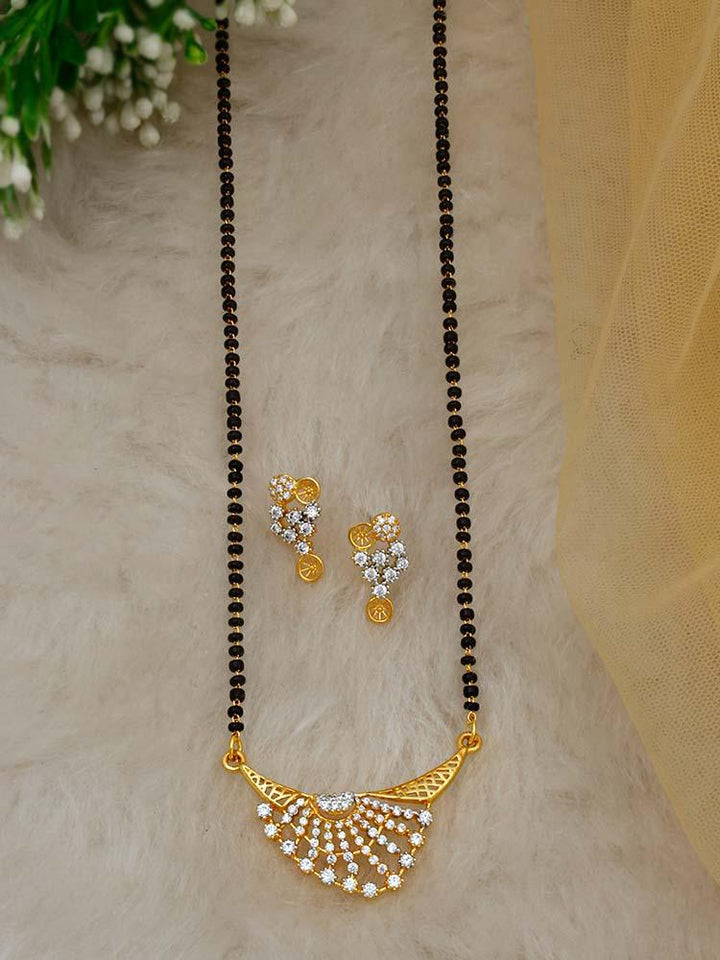 Darshna Pendant Mangalsutra Set - Bling Bag