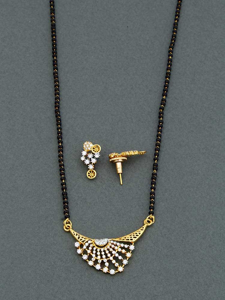 Darshna Pendant Mangalsutra Set - Bling Bag