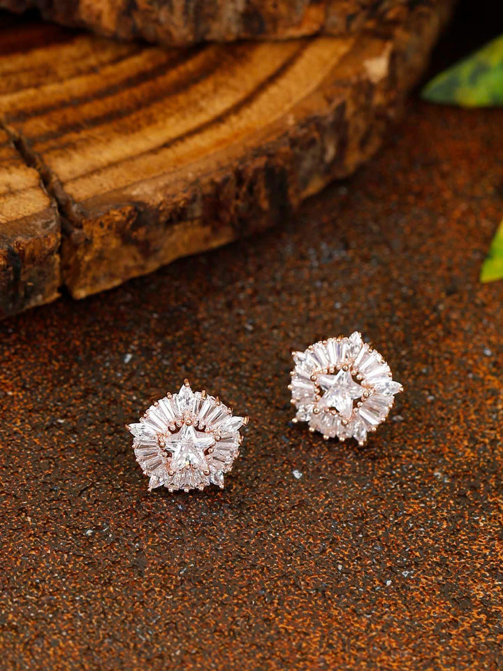 earrings - Bling Bag Diem Zirconia Studs