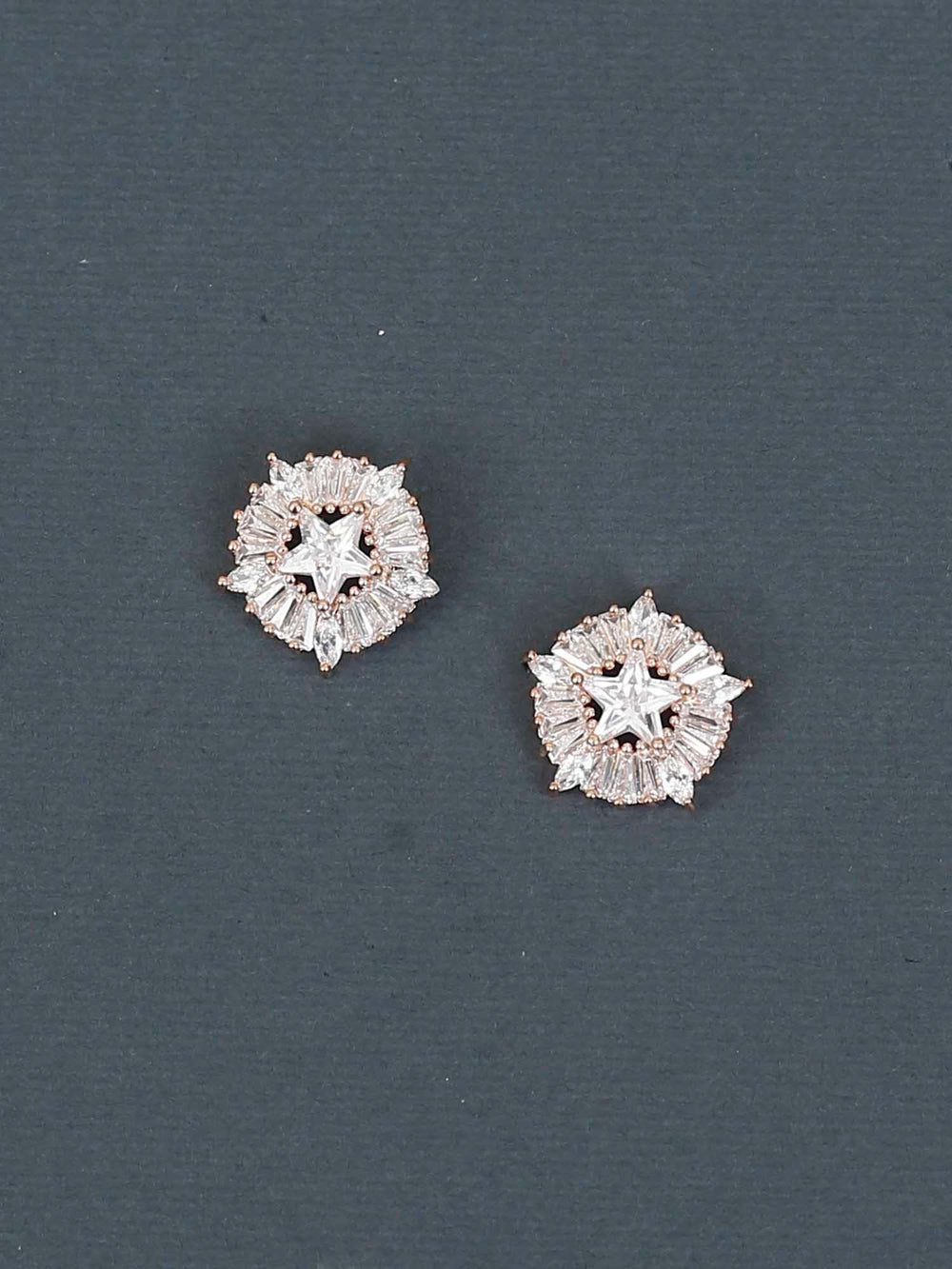 earrings - Bling Bag Diem Zirconia Studs