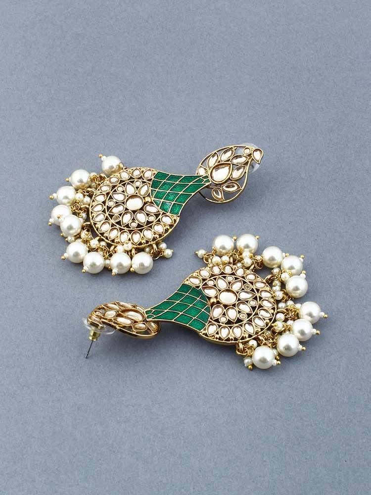 Emerald Boond Designer Earrings - Bling Bag