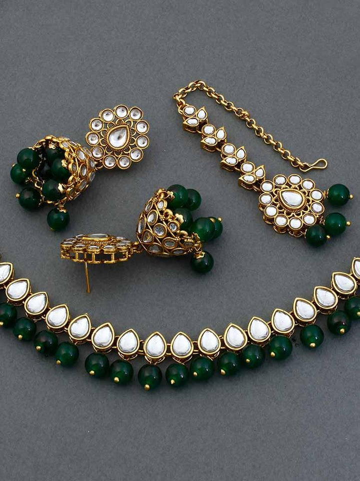 Emerald Aaradhya Jewellery set - Bling Bag