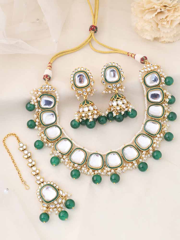 Emerald Apala Jewellery Set