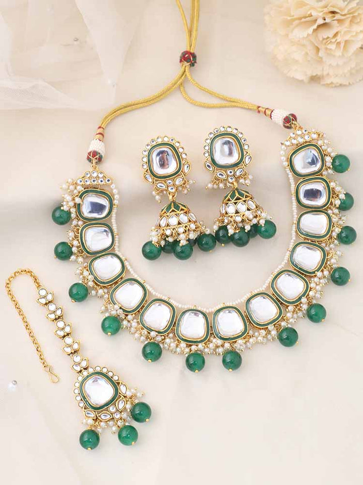 Emerald Apala Jewellery Set