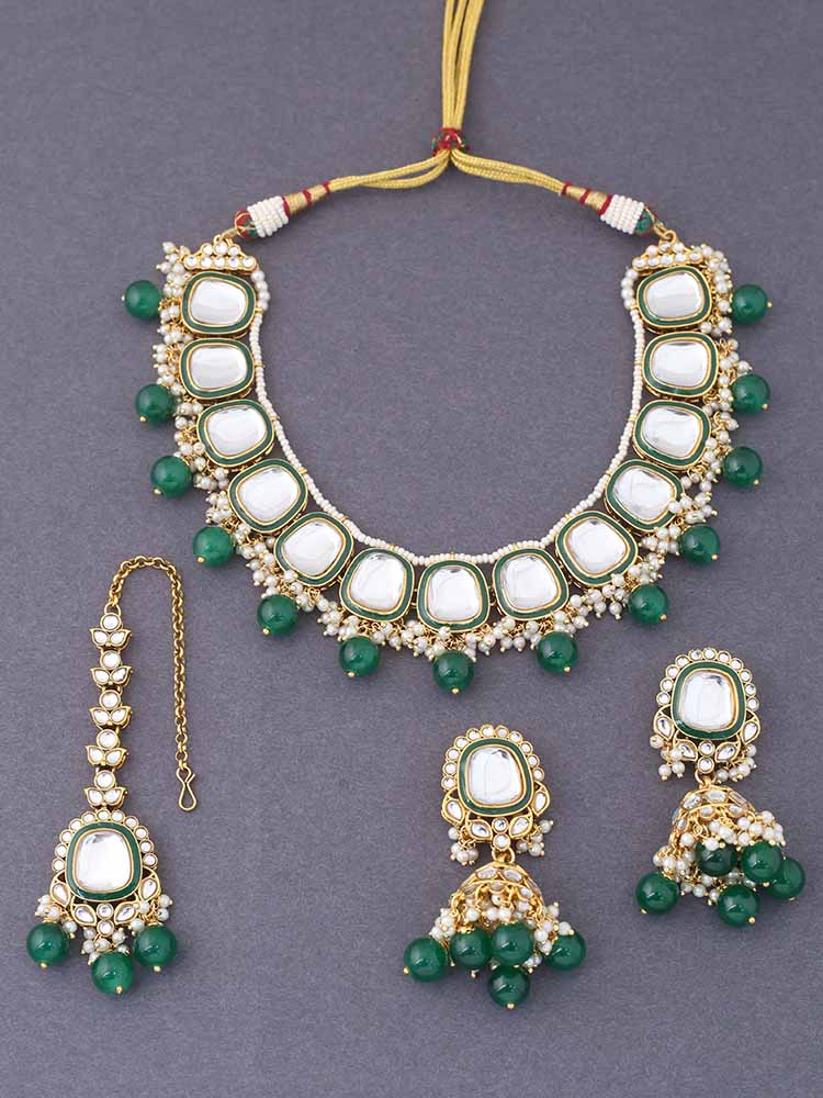Emerald Apala Jewellery Set
