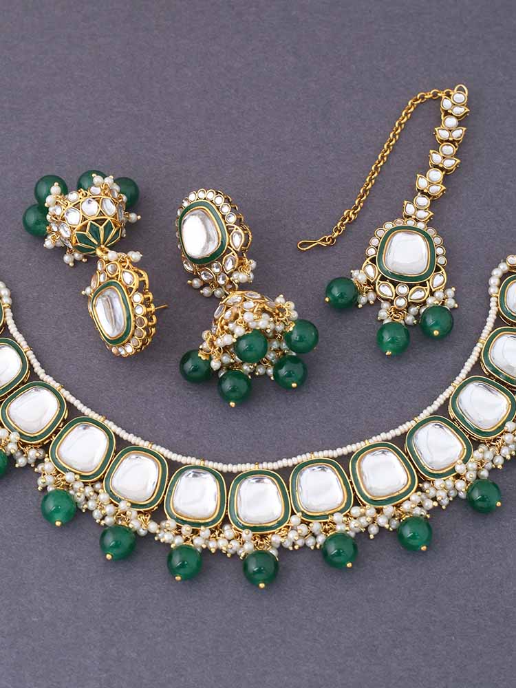 Emerald Apala Jewellery Set