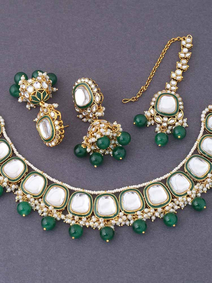 Emerald Apala Jewellery Set