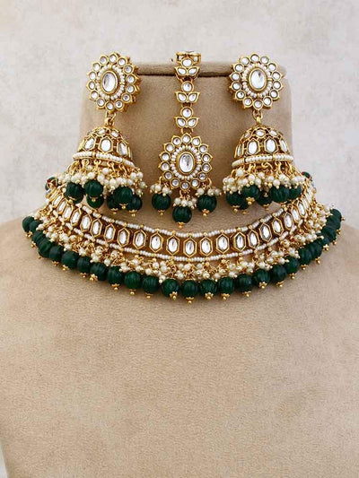 Emerald Bhavika Jewellery set - Bling Bag