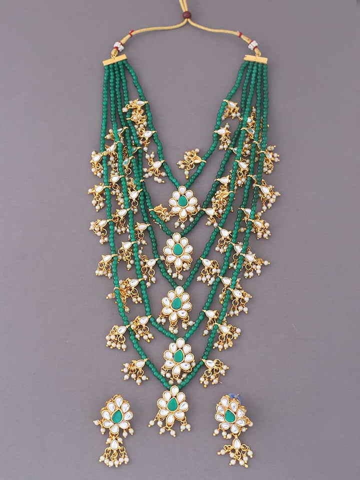 Emerald Eshana Jewellery Set