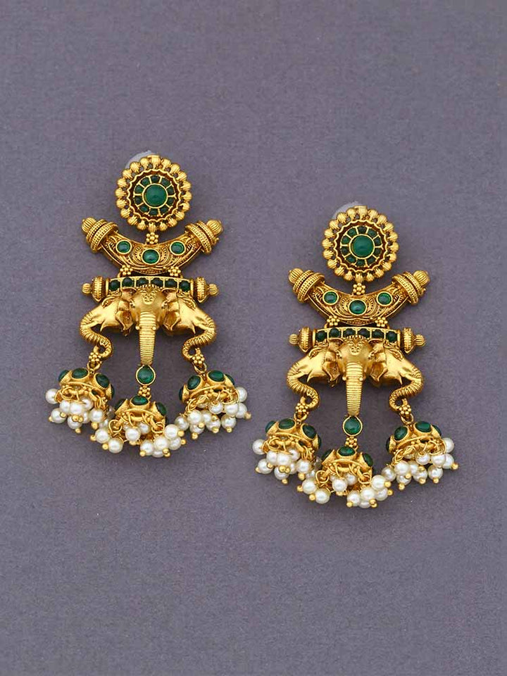 Emerald Gunadhish Danglers