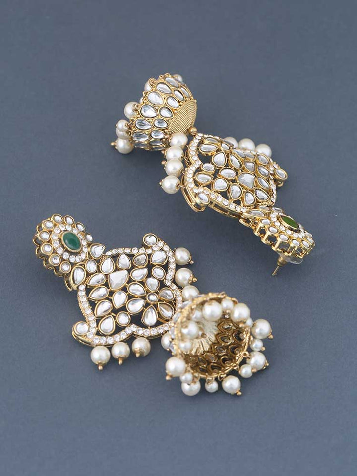 Emerald Gurleen Jhumkis