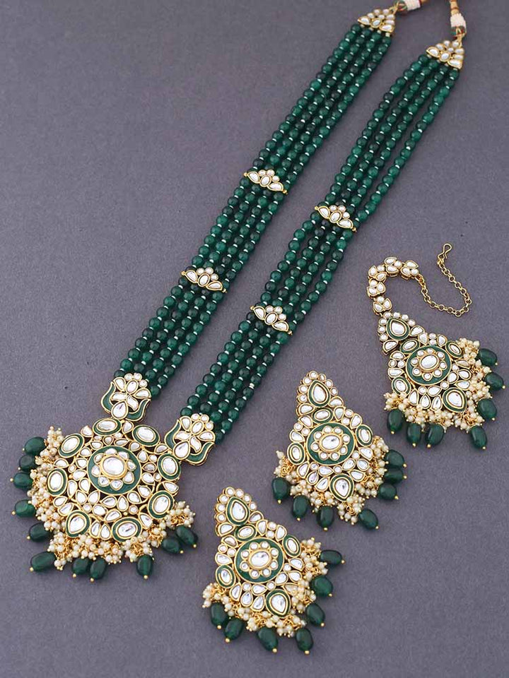 Emerald Indeera Jewellery Set