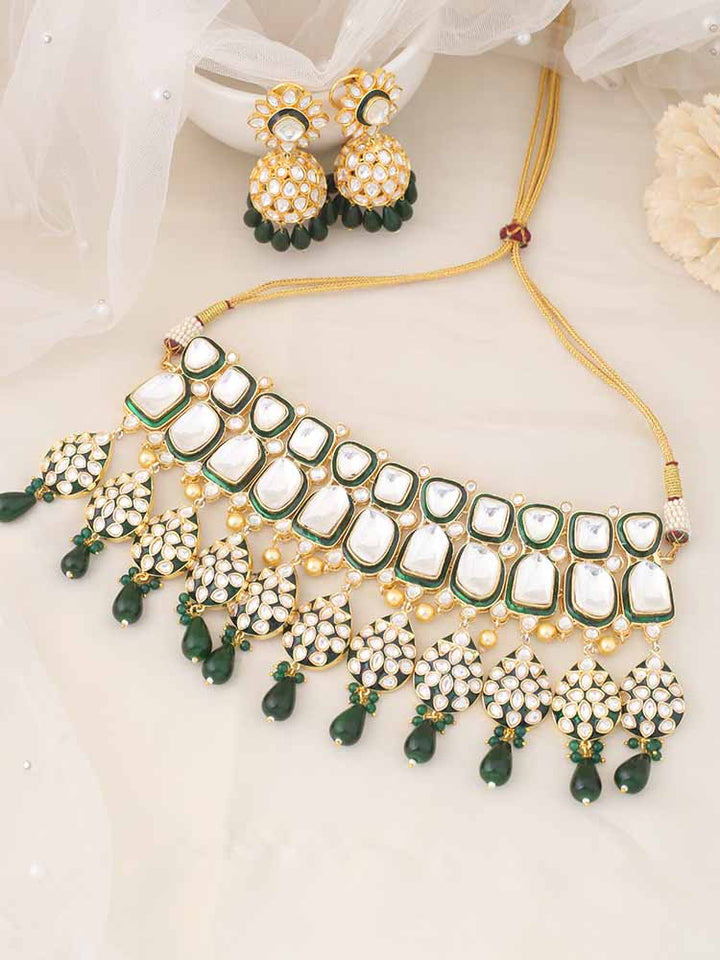 Emerald Januja Jewellery Set