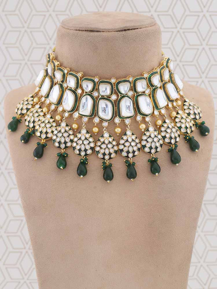 Emerald Januja Jewellery Set