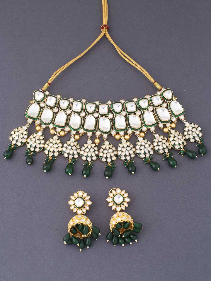 Emerald Januja Jewellery Set
