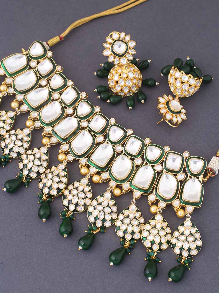 Emerald Januja Jewellery Set