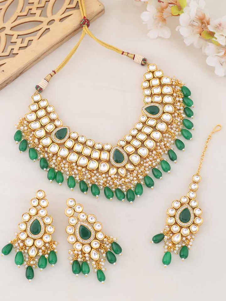 Emerald Laleh Jewellery Set