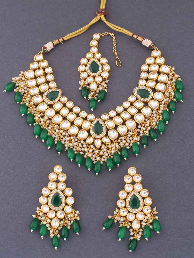 Emerald Laleh Jewellery Set