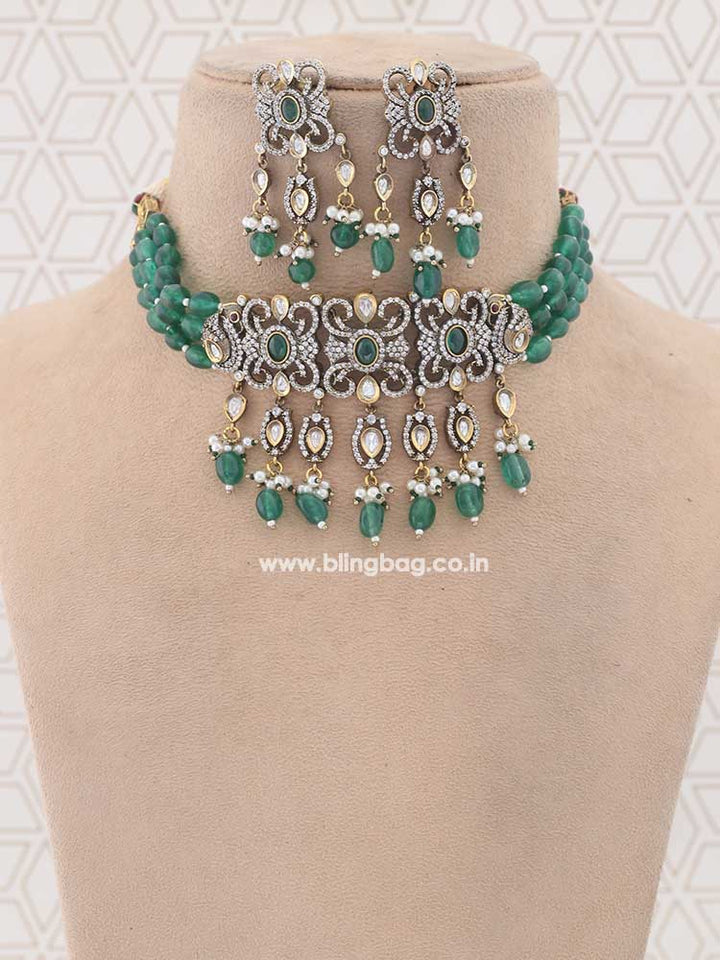 Emerald Maia Jewellery Set