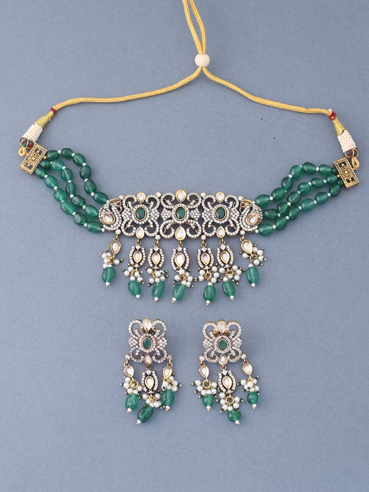 Emerald Maia Jewellery Set
