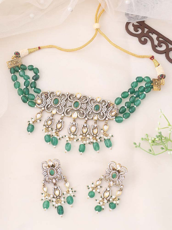 Emerald Maia Jewellery Set