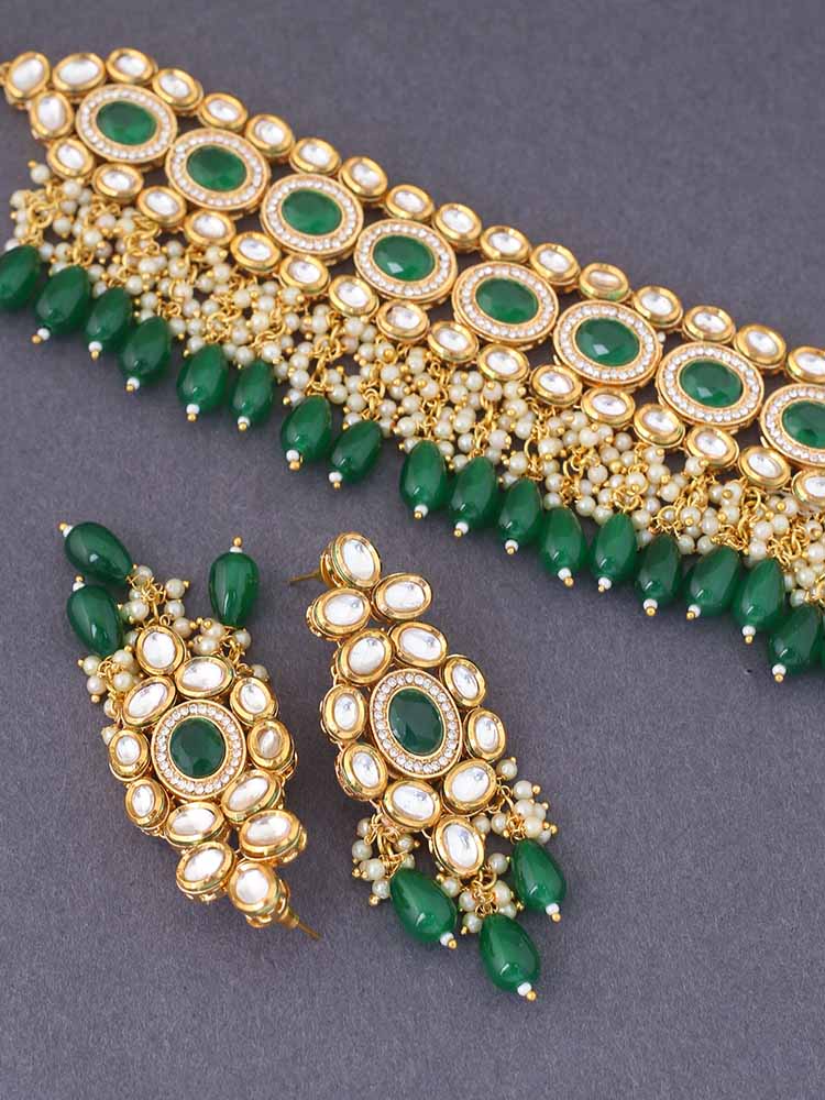 Emerald Minoo Jewellery Set
