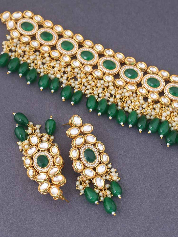 Emerald Minoo Jewellery Set