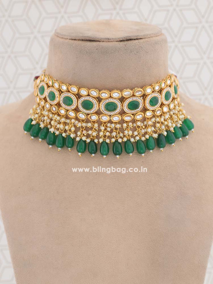 Emerald Minoo Jewellery Set