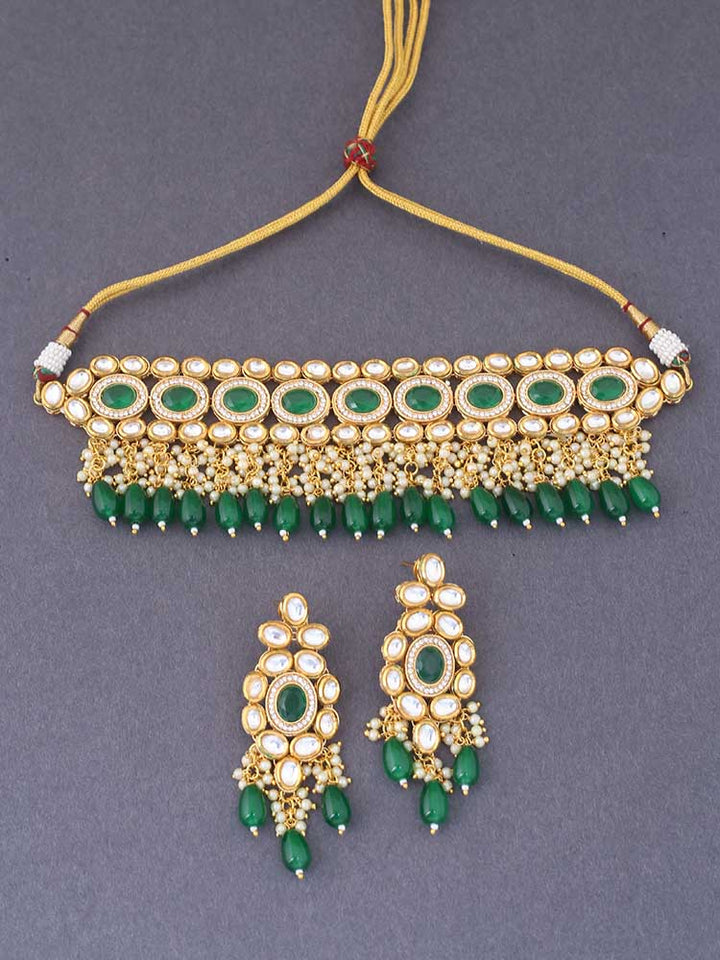 Emerald Minoo Jewellery Set