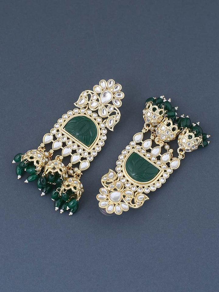 Emerald Nikitha Jhumkis