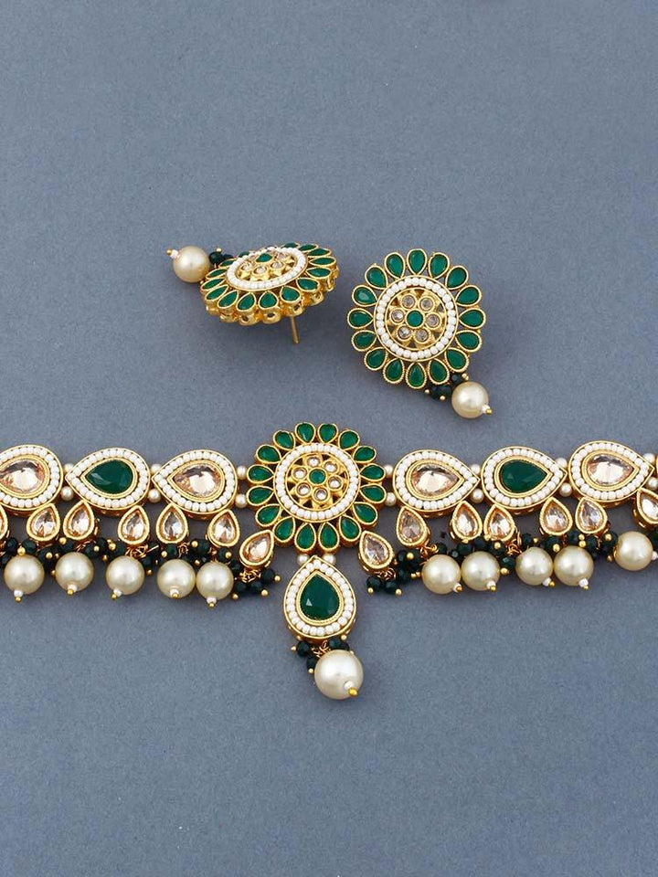 Emerald Preet Jewellery Set - Bling Bag