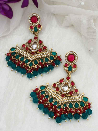 Emerald Rani Sara Chandbalis - Bling Bag