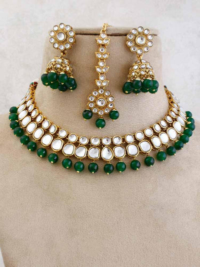 Emerald Rohini Jewellery set - Bling Bag