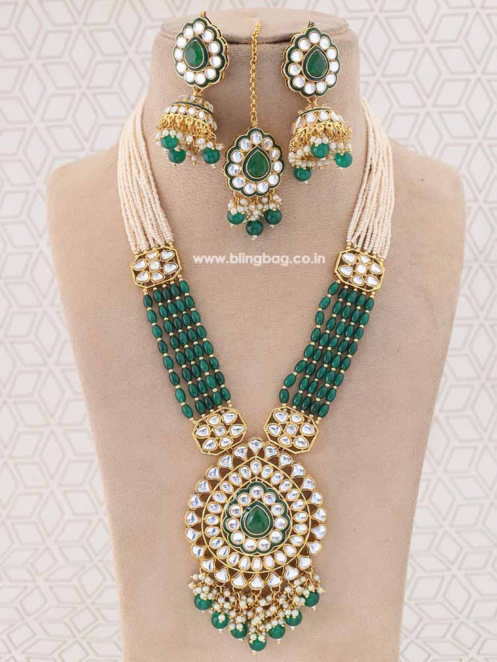 Emerald Sushila Jewellery Set