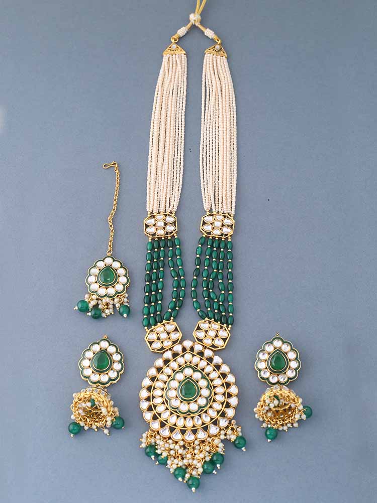 Emerald Sushila Jewellery Set