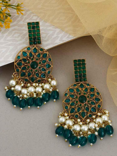 Emerald Tanav Designer Earrings - Bling Bag