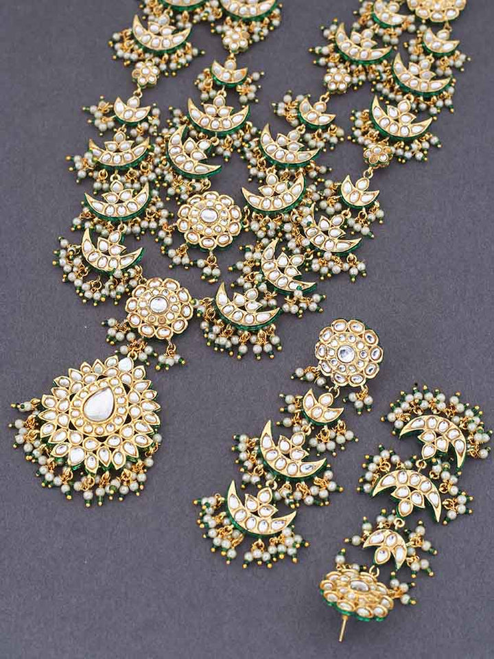 Emerald Trayi Jewellery Set