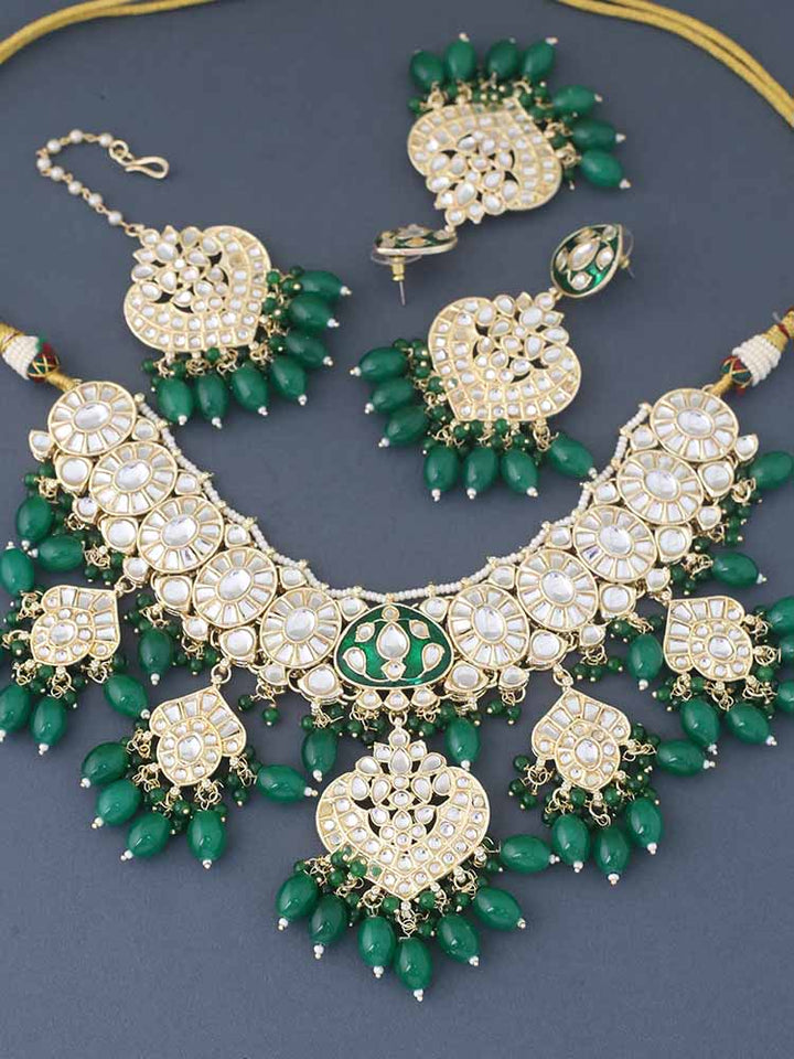 Emerald Una Jewellery Set