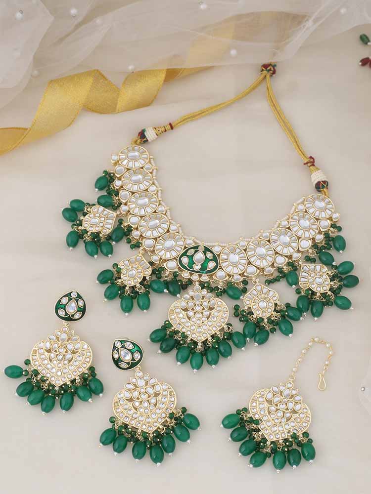 Emerald Una Jewellery Set