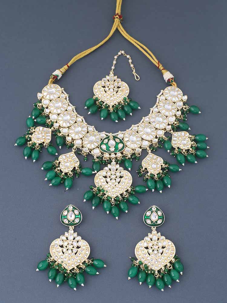 Emerald Una Jewellery Set