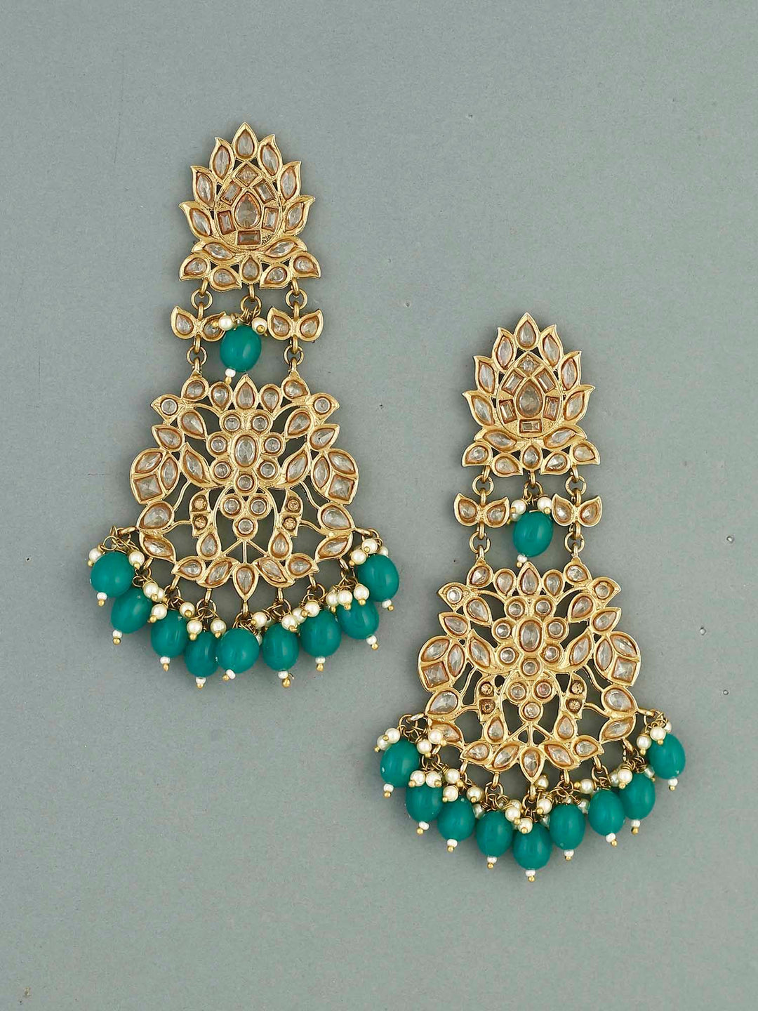 earrings - Bling Bag Emerald Miya Designer Earrings