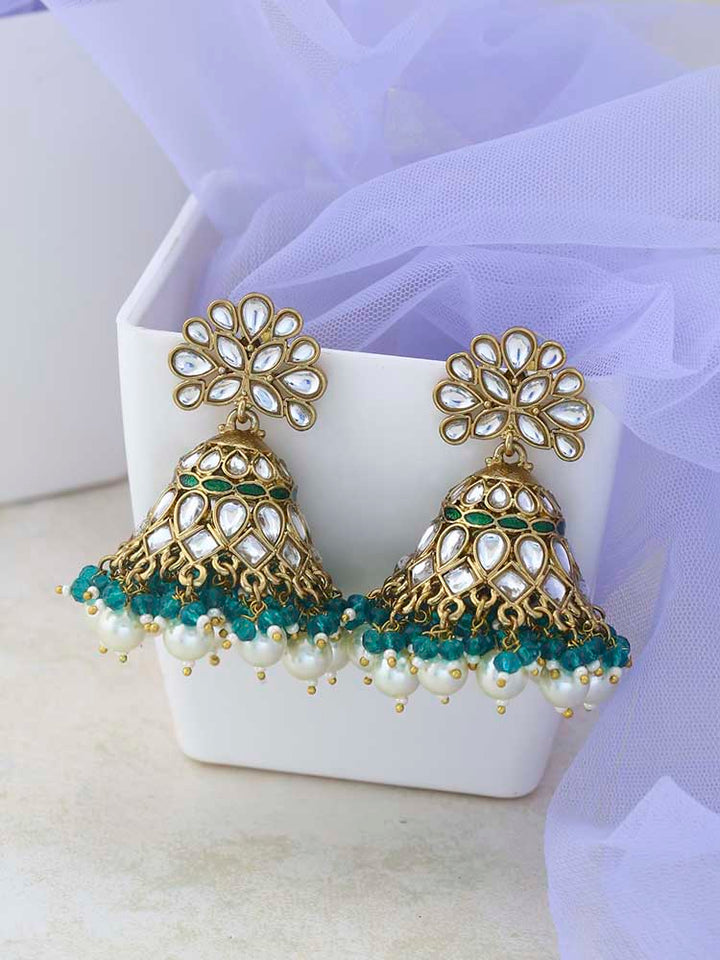 Emerald Koyna Jhumkis